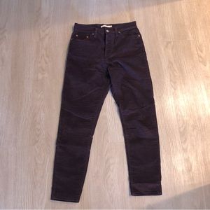 Levi’s High Rise Wedgie Skinny Jeans